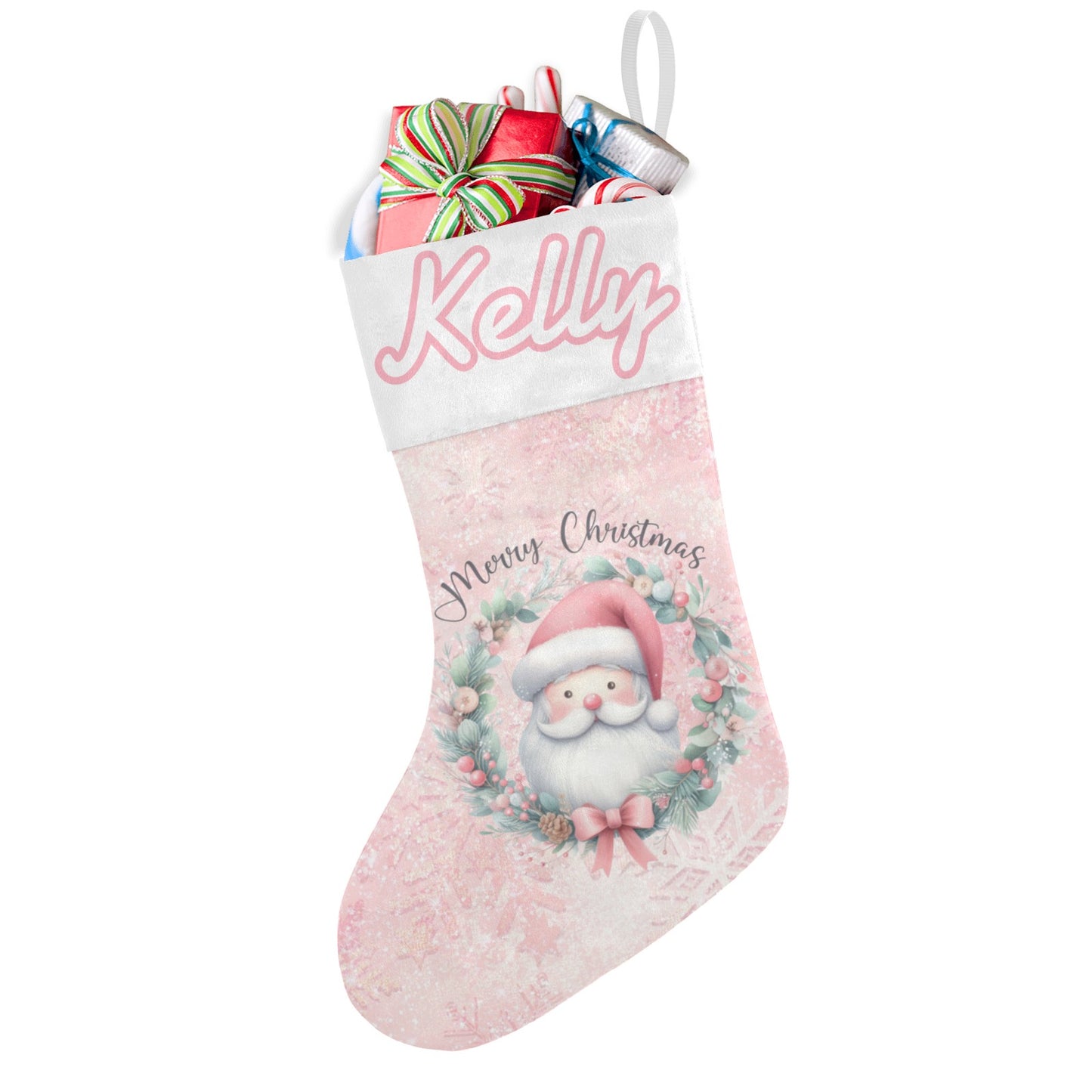 Pink Santa Claus