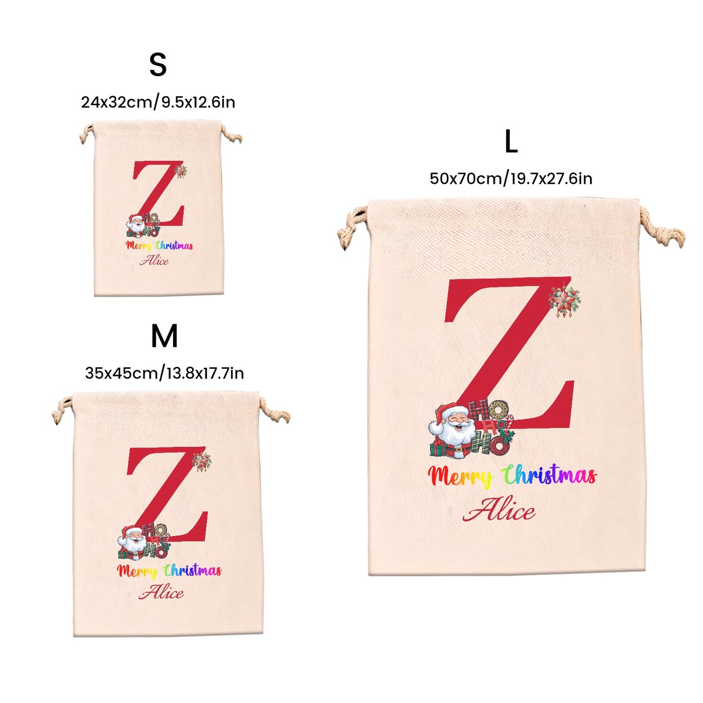 Christmas objects Z Christmas Gift Bag 2024 Christmas Best Gift for Children