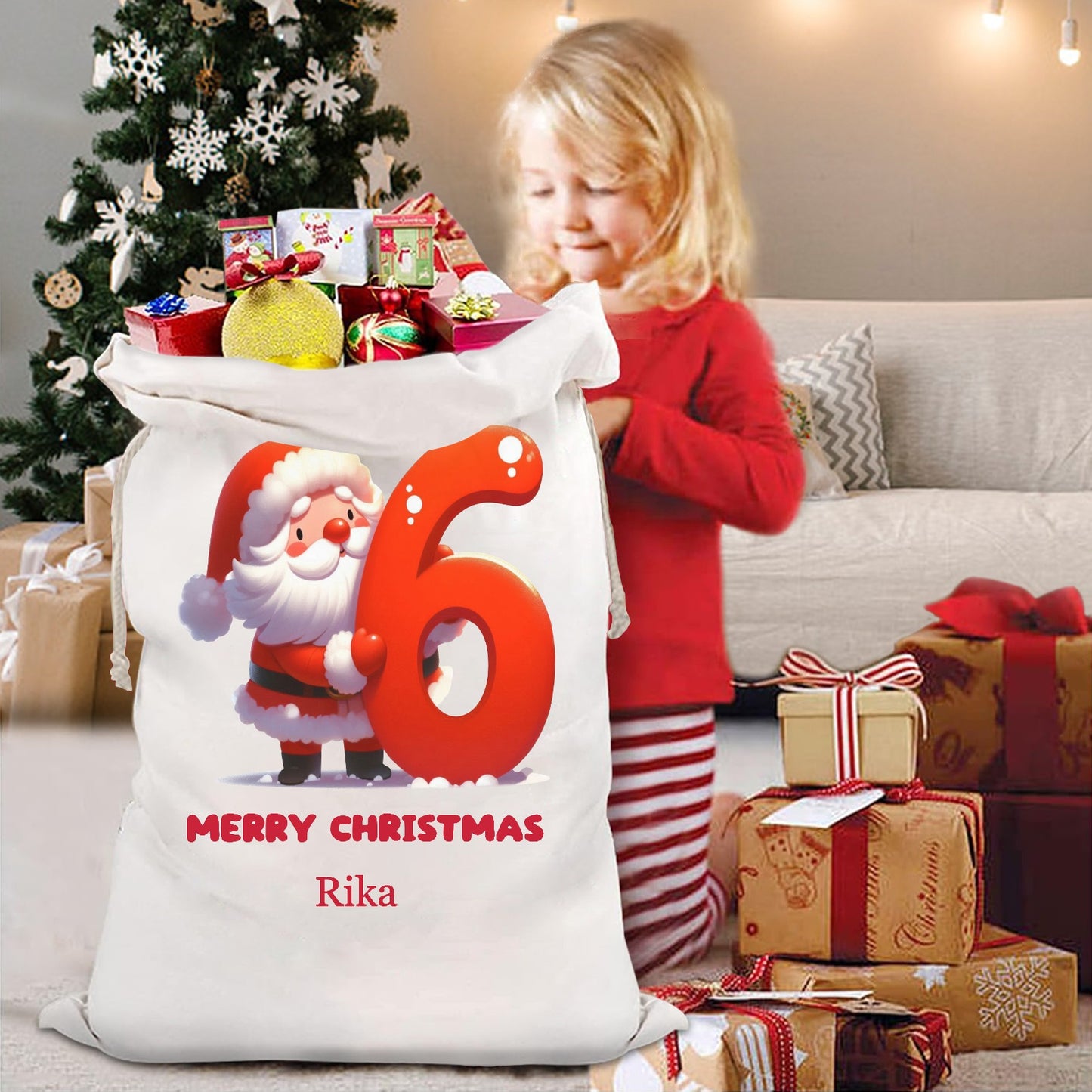 6 Christmas Gift Bag 2024 Christmas Best Gift for Children