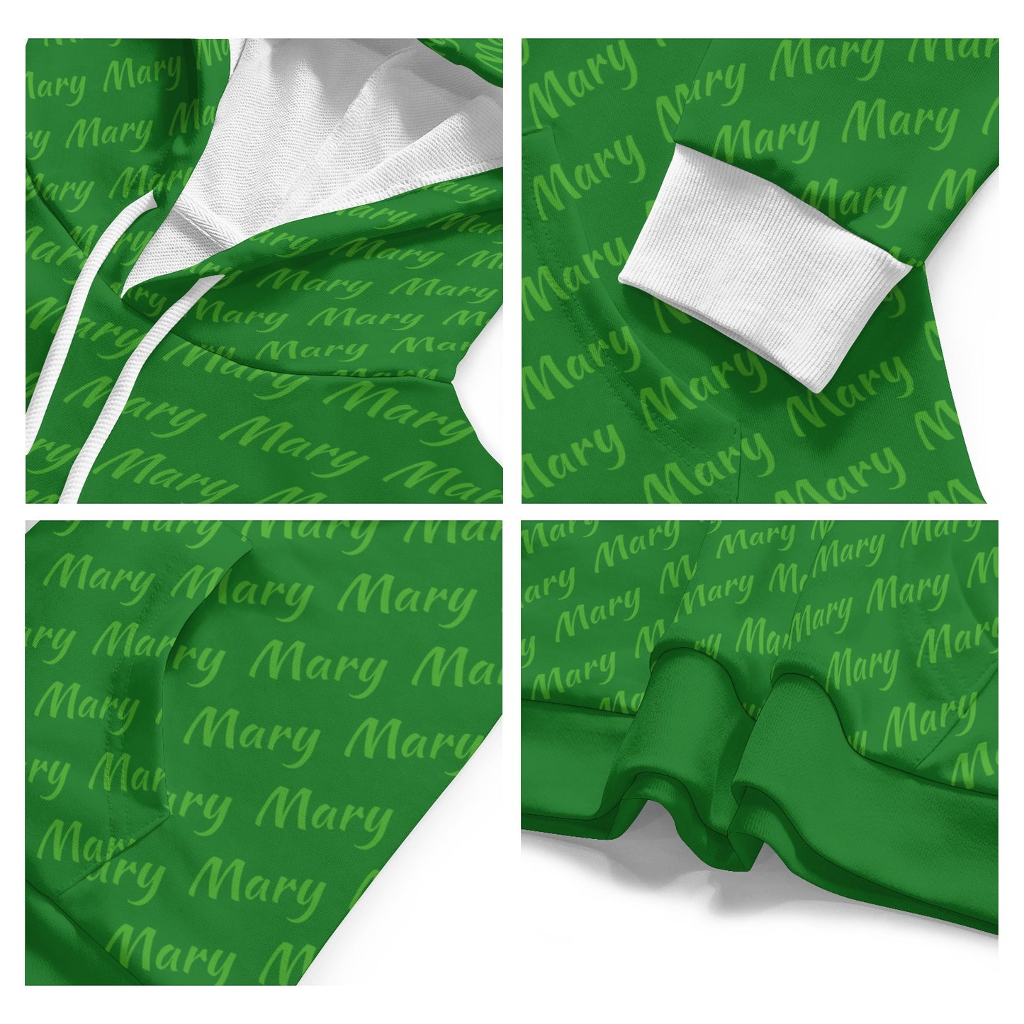 Green Unisex Heavy Blend Hoodie Custom Hoodie Design Your Own Personalized Hoodies for Women