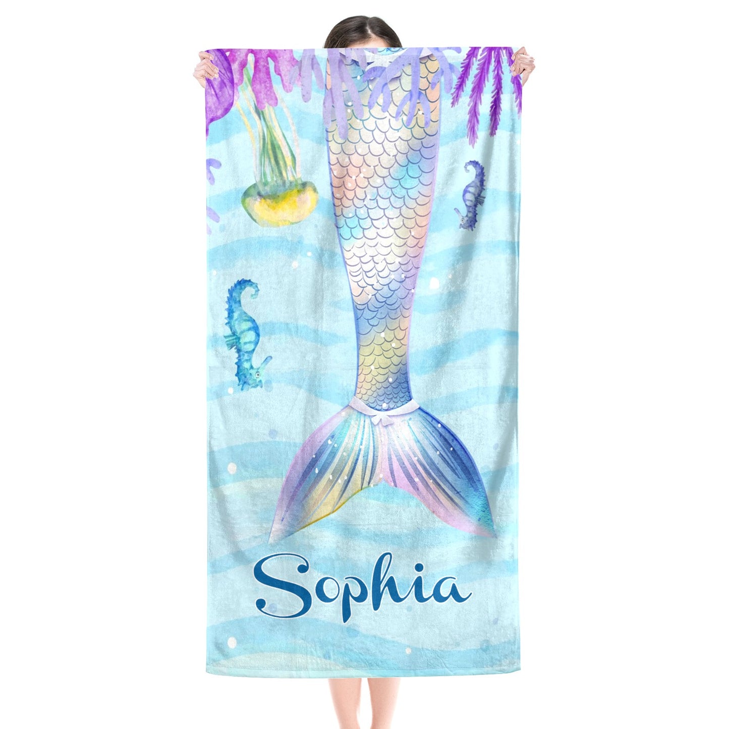Blue Mermaid Tail