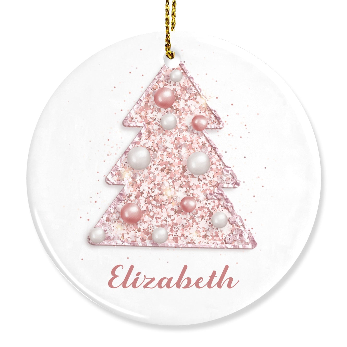 Rose Gold Christmas Tree