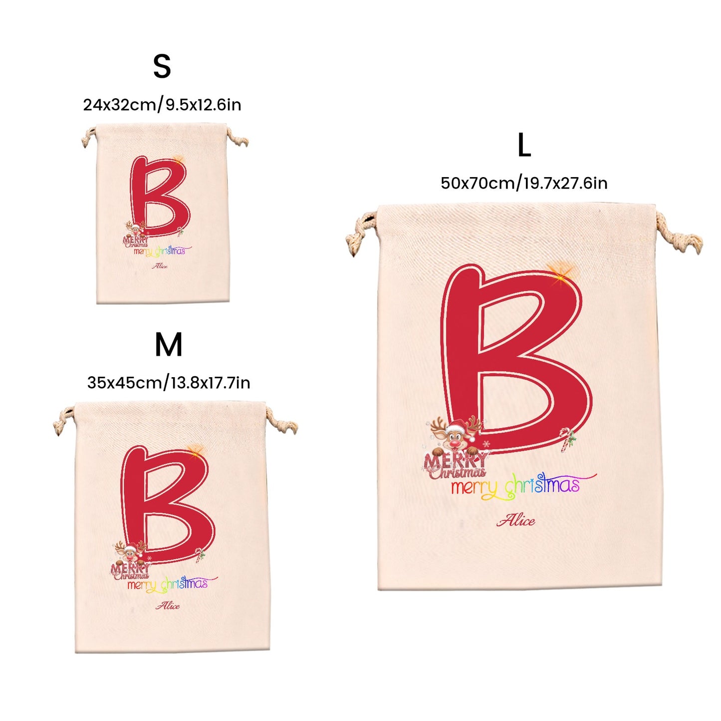 B2 Christmas Gift Bag 2024 Christmas Best Gift for Children