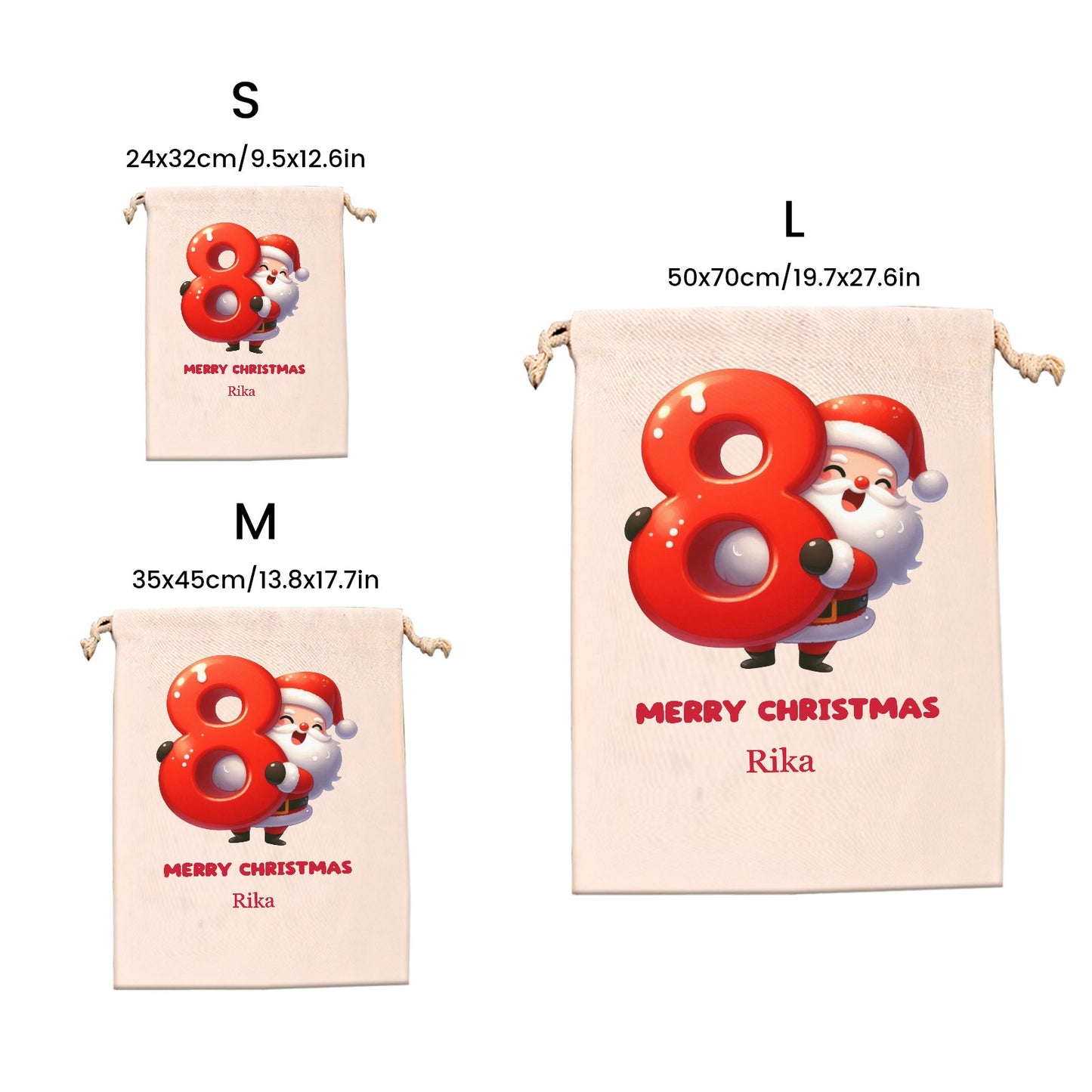 8 Christmas Gift Bag 2024 Christmas Best Gift for Children