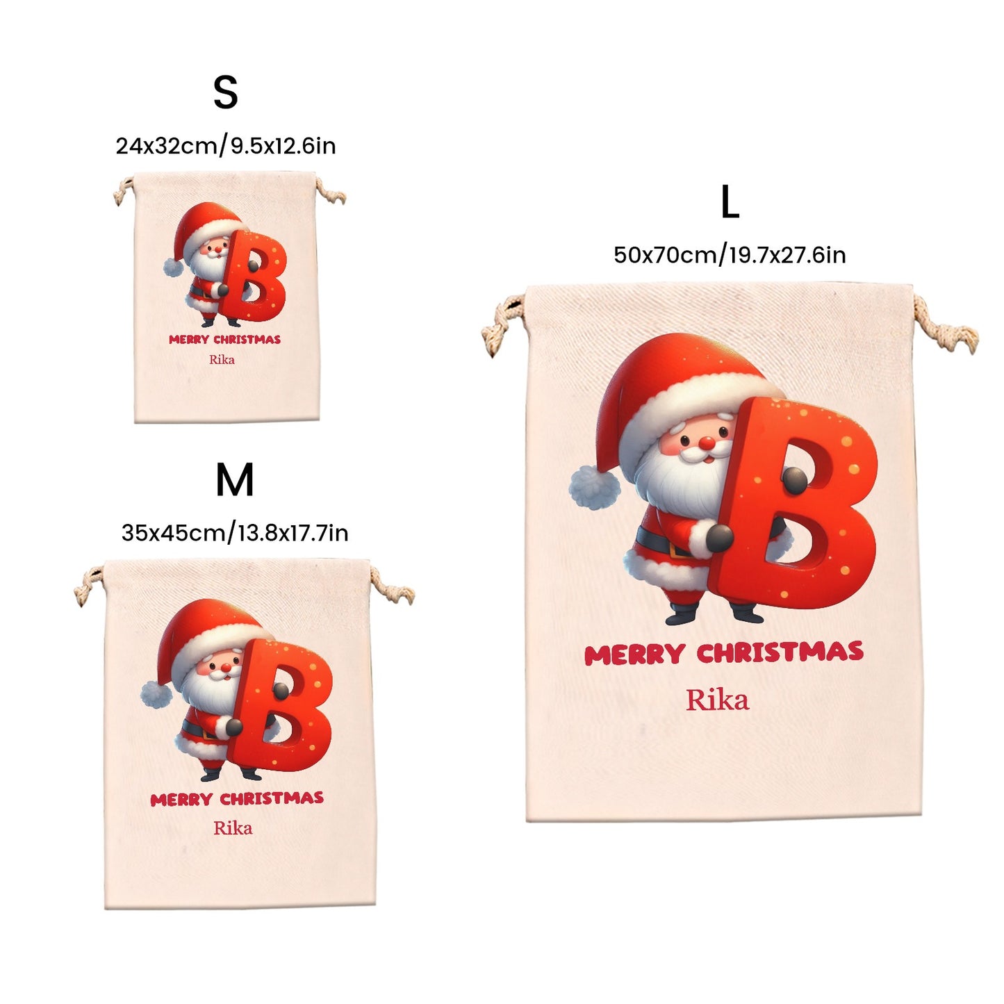 B Christmas Gift Bag 2024 Christmas Best Gift for Children