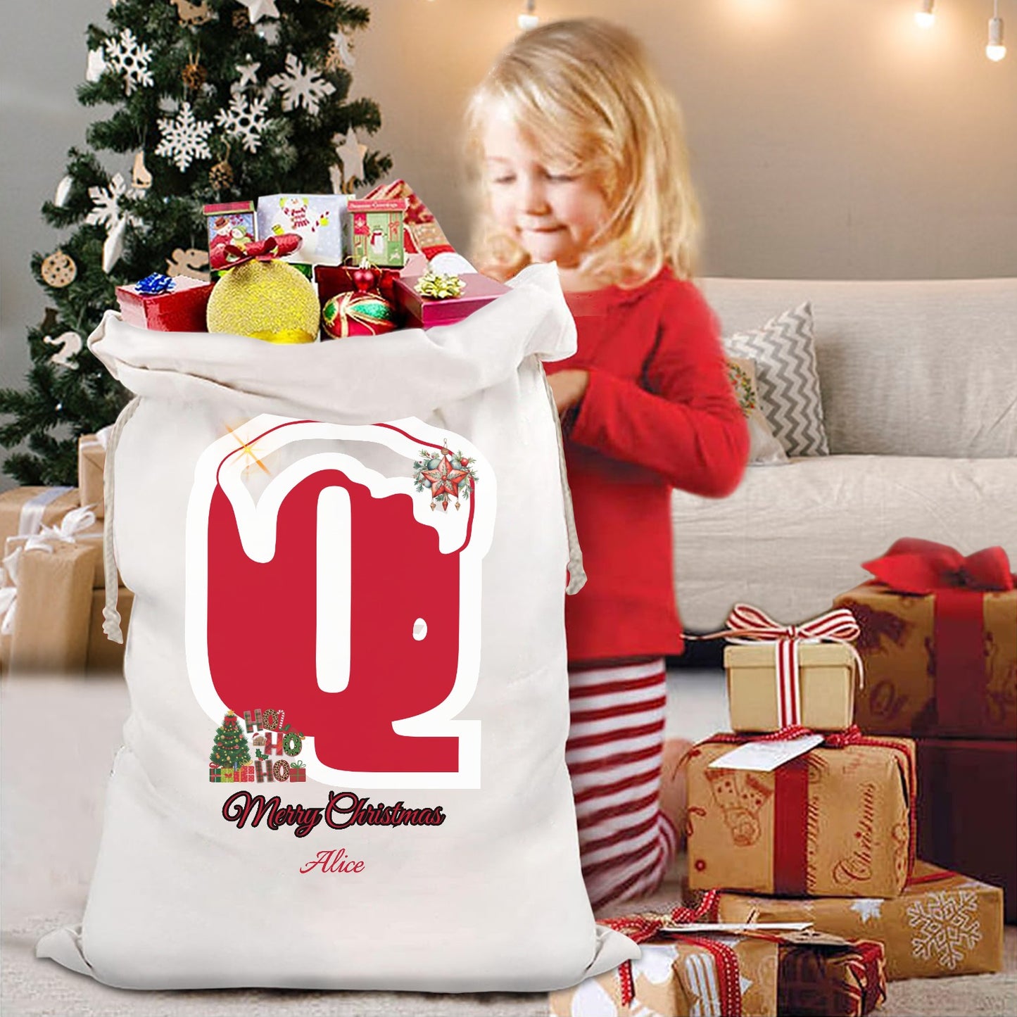 Q1 Christmas Gift Bag 2024 Christmas Best Gift for Children