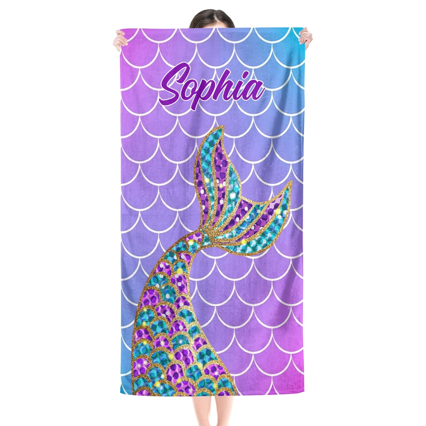 Purple Mermaid Tail