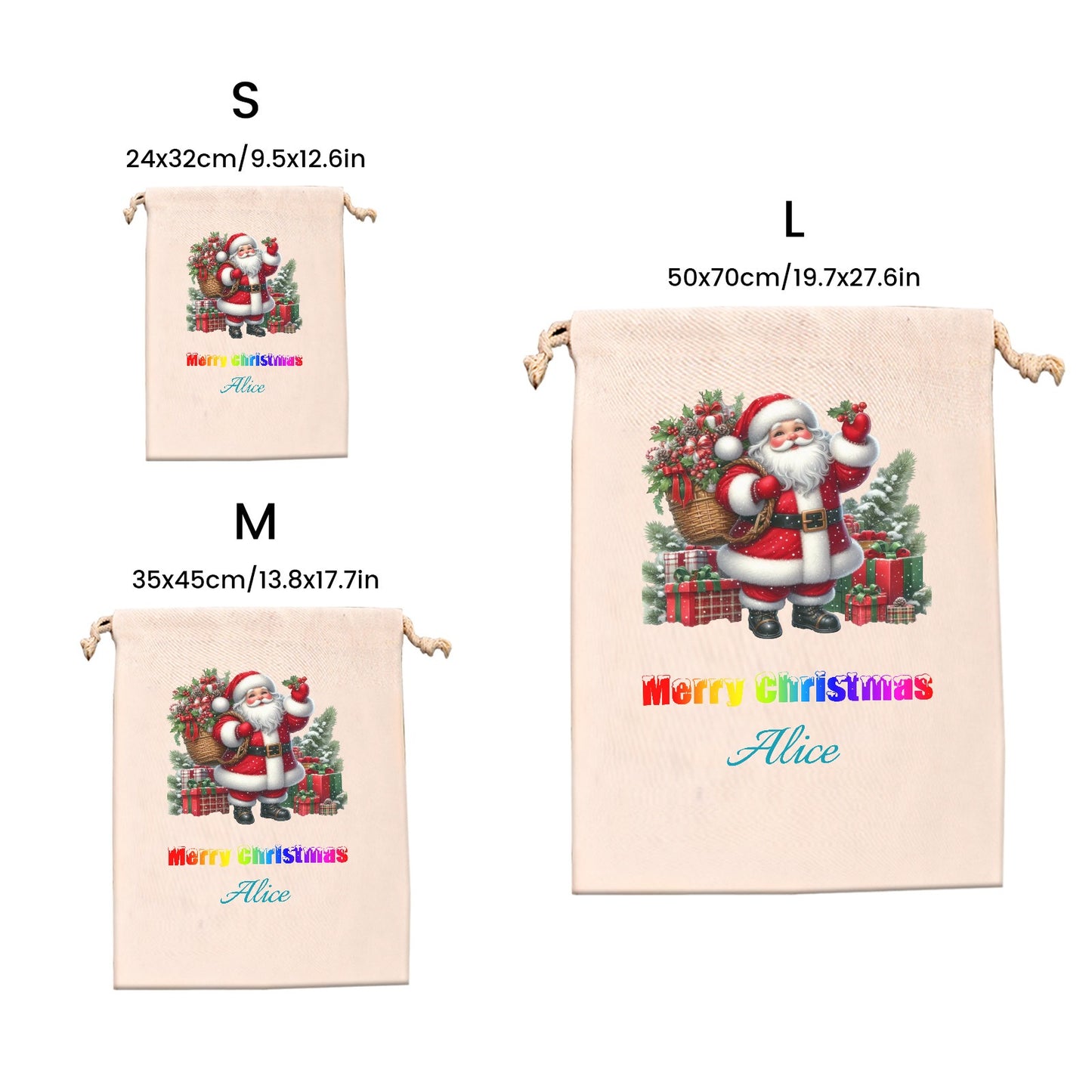 PNG- (2) Christmas Gift Bag 2024 Christmas Best Gift for Children