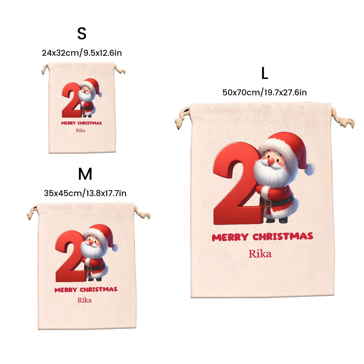 2 Christmas Gift Bag 2024 Christmas Best Gift for Children