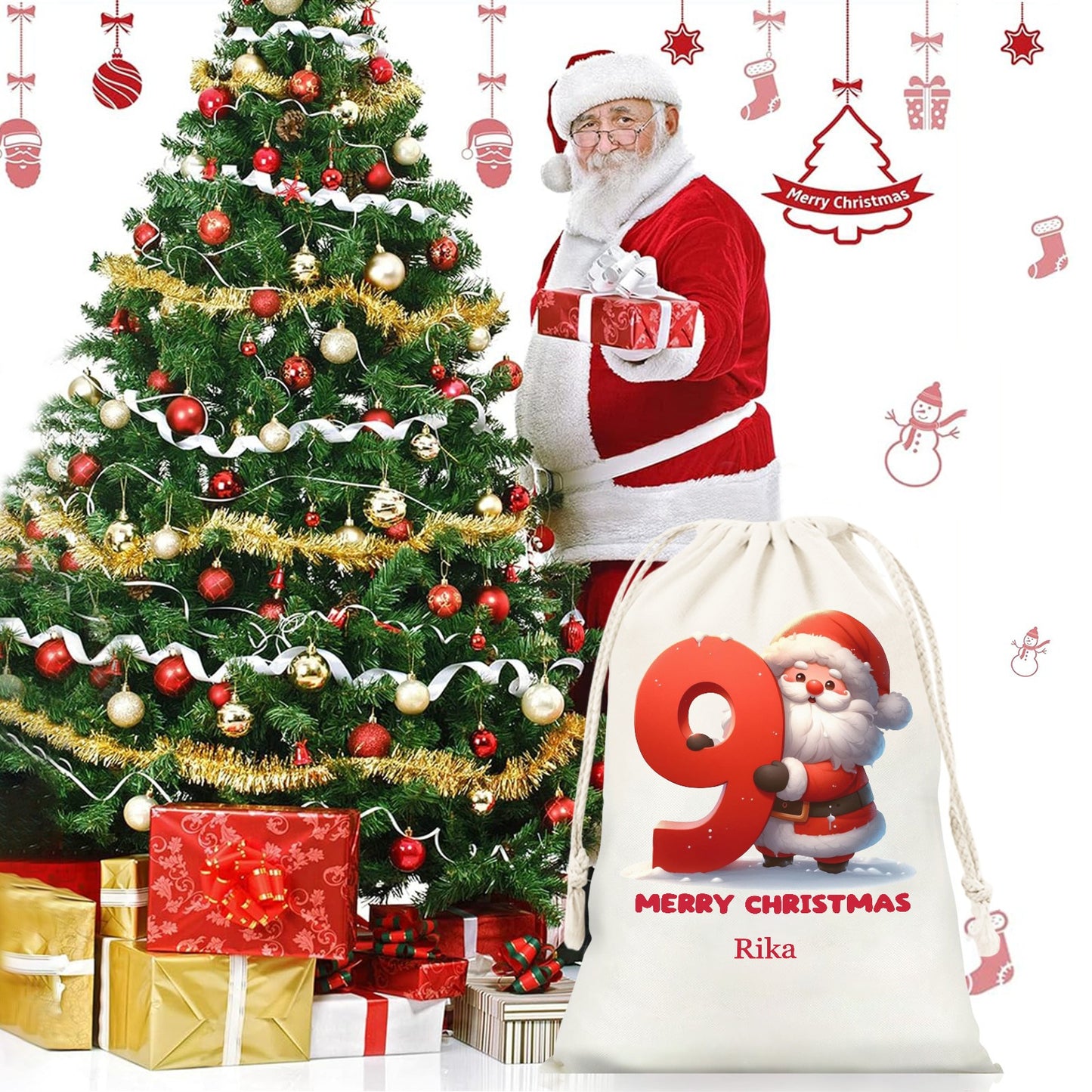 9 Christmas Gift Bag 2024 Christmas Best Gift for Children