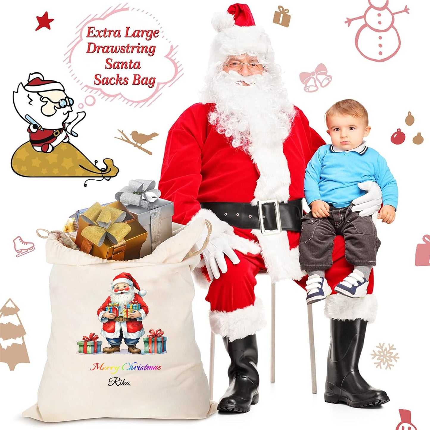 Artboard 2 Christmas Gift Bag 2024 Christmas Best Gift for Children