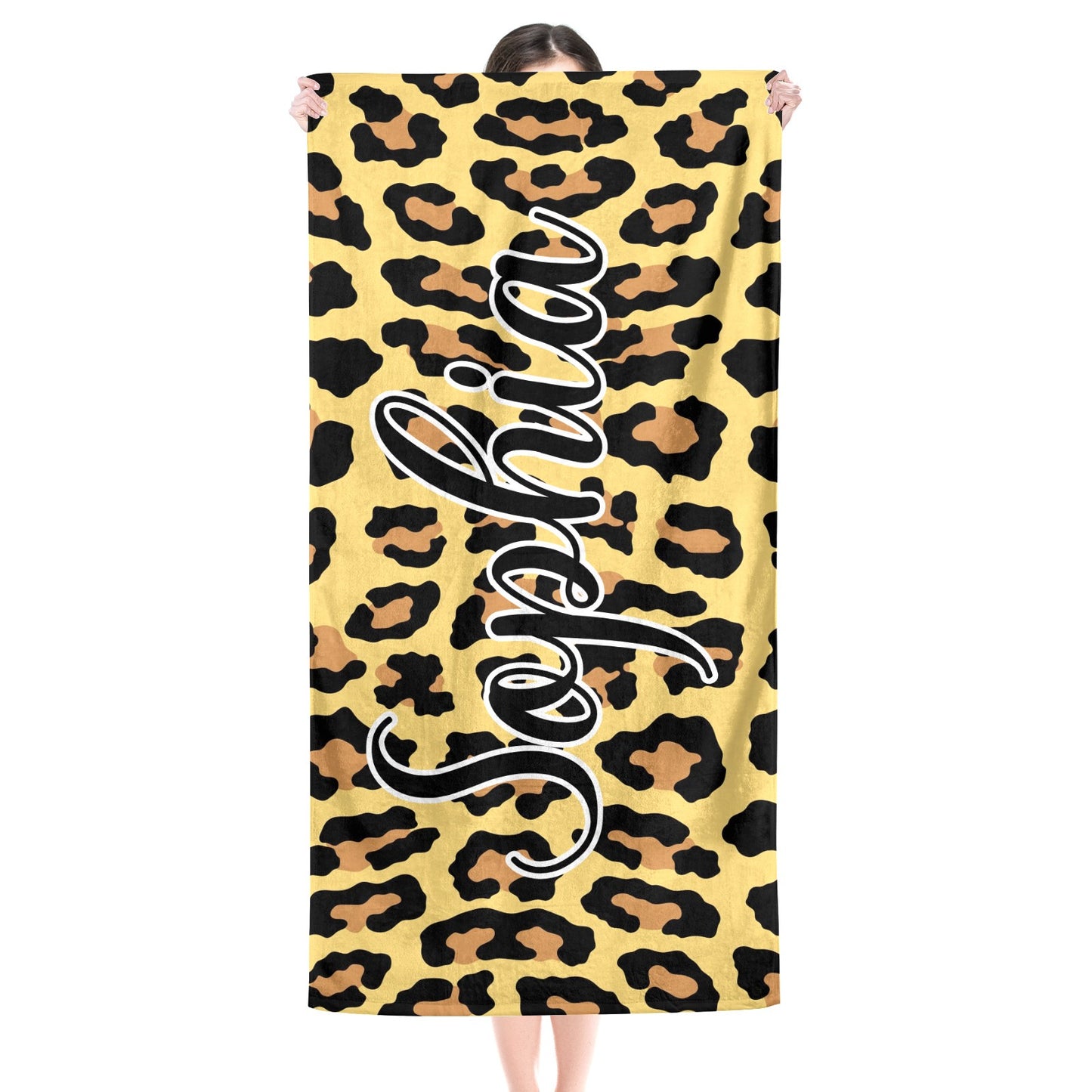 Leopard Print Yellow