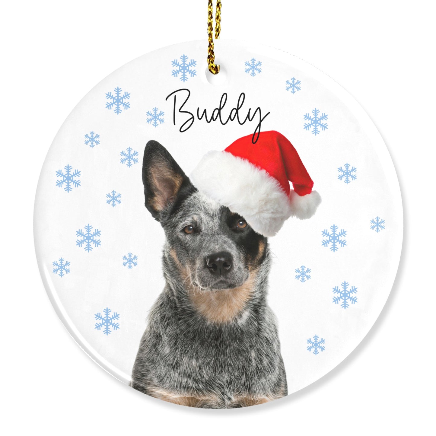 Snowflakes Dog
