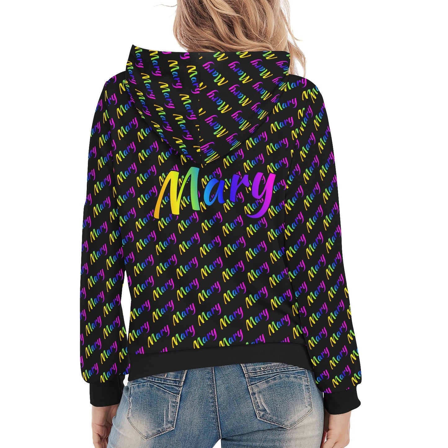Black Unisex Heavy Blend Hoodie Custom Hoodie Design Your Own Personalized Hoodies for Women