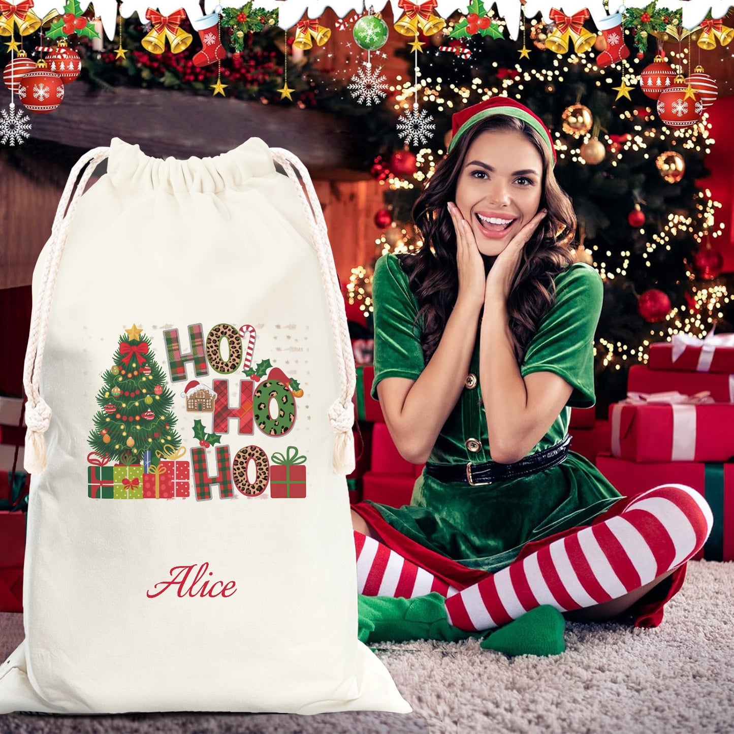 4 Christmas Gift Bag 2024 Christmas Best Gift for Children