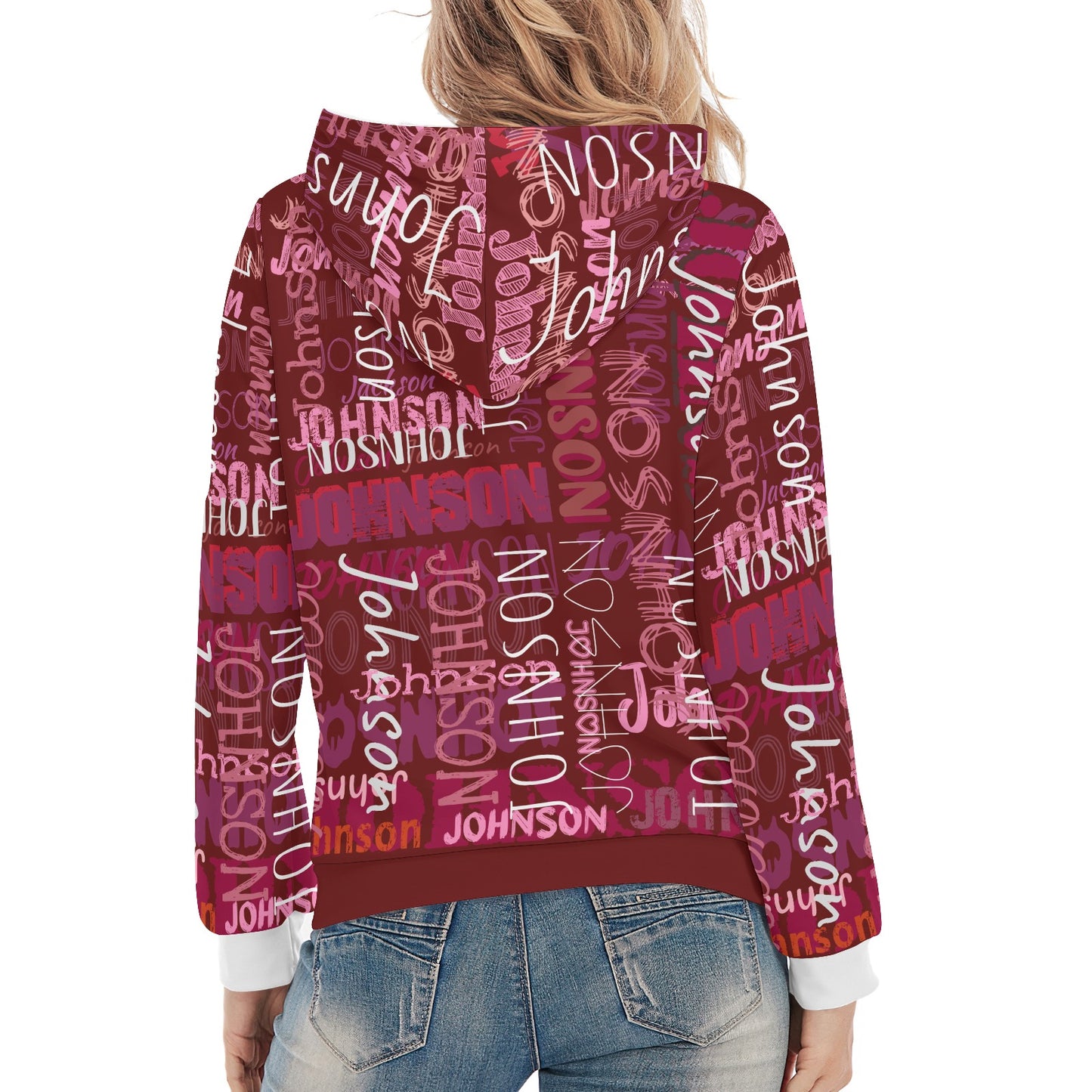 Red Unisex Heavy Blend Hoodie Custom Hoodie Design Your Own Personalized Hoodies for Women