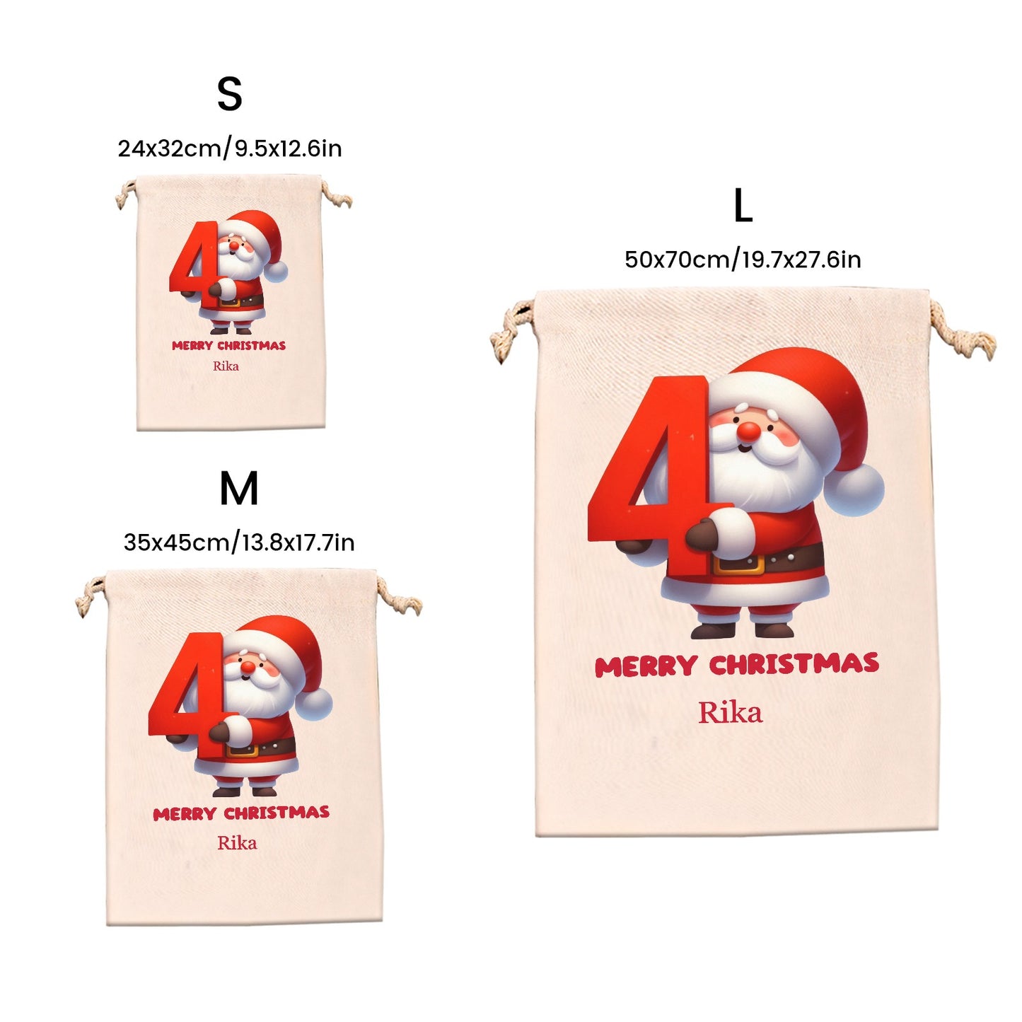 4 Christmas Gift Bag 2024 Christmas Best Gift for Children