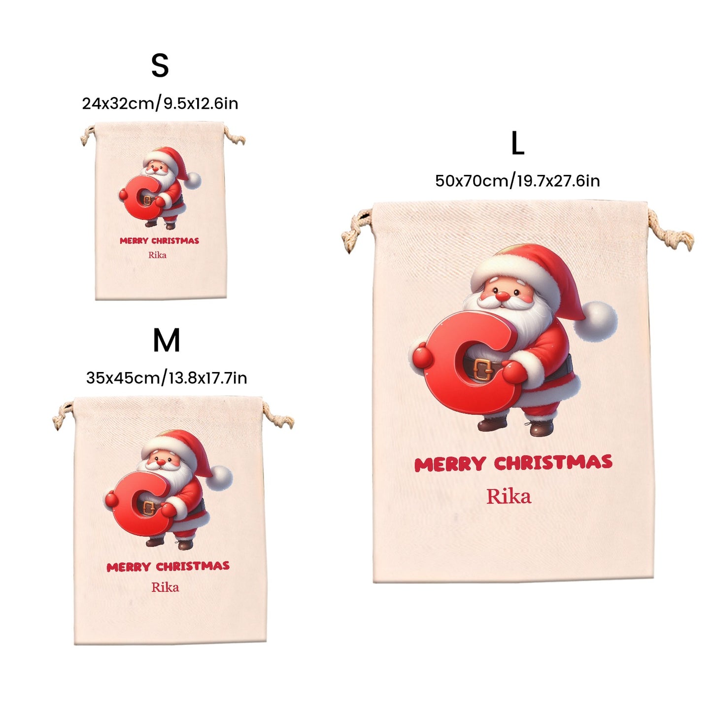 C Christmas Gift Bag 2024 Christmas Best Gift for Children