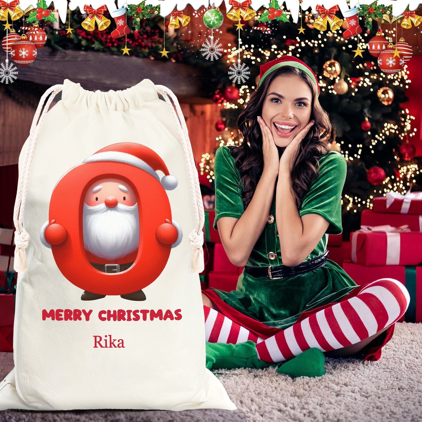 0 Christmas Gift Bag 2024 Christmas Best Gift for Children