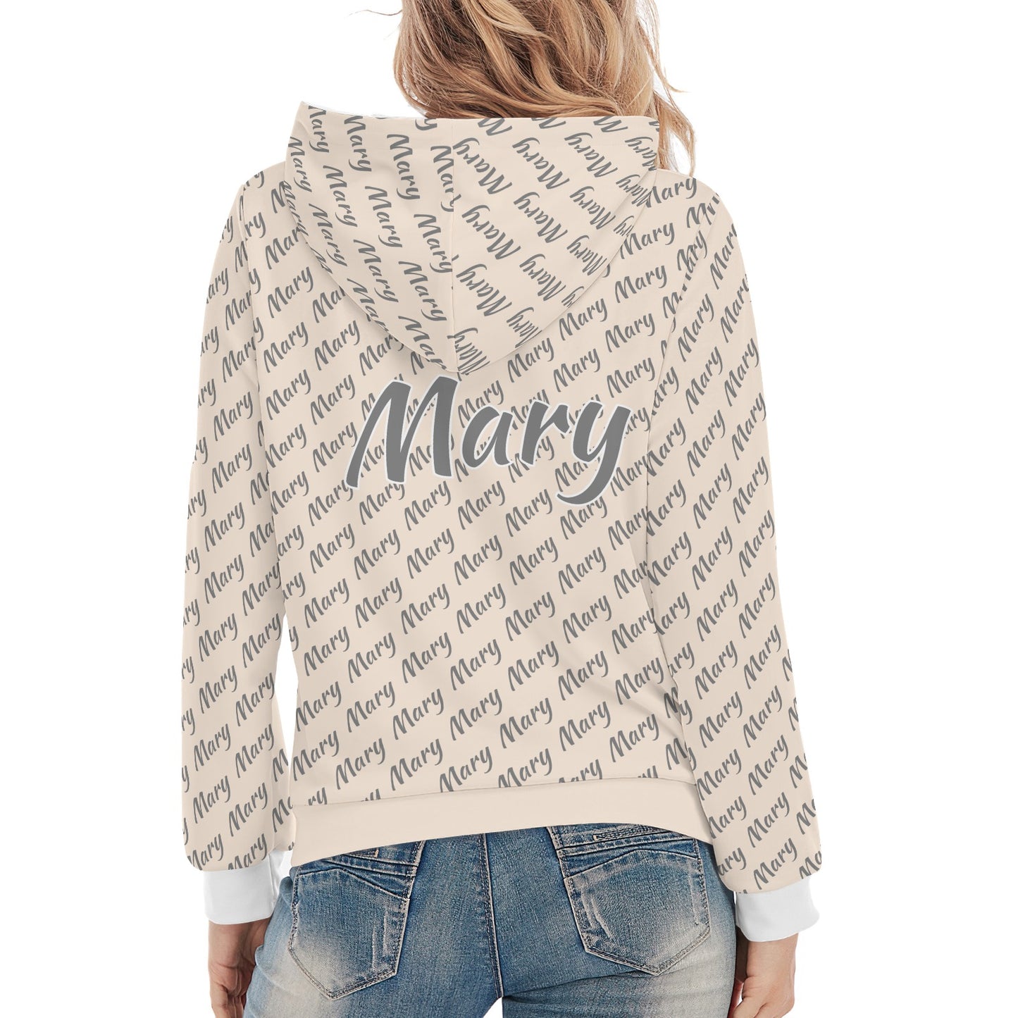 Light Yellow Unisex Heavy Blend Hoodie Custom Hoodie Design Your Own Personalized Hoodies for Women