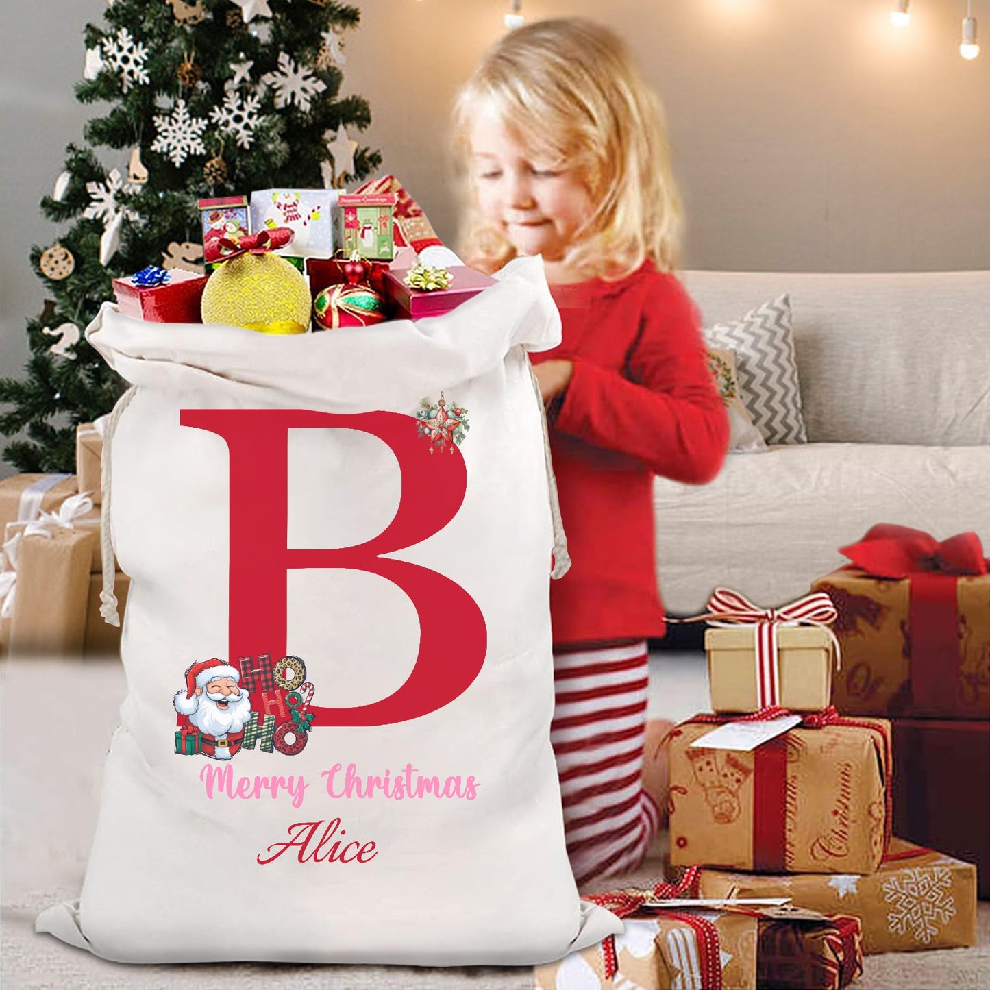 Christmas objects B Christmas Gift Bag 2024 Christmas Best Gift for Children
