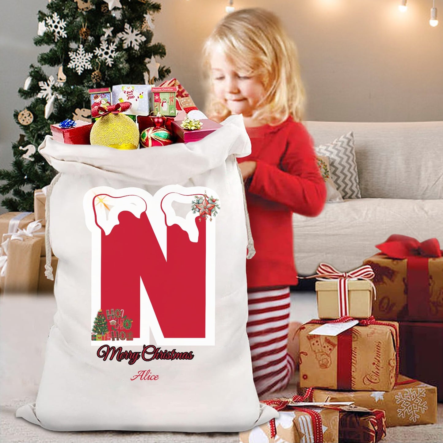 N1 Christmas Gift Bag 2024 Christmas Best Gift for Children