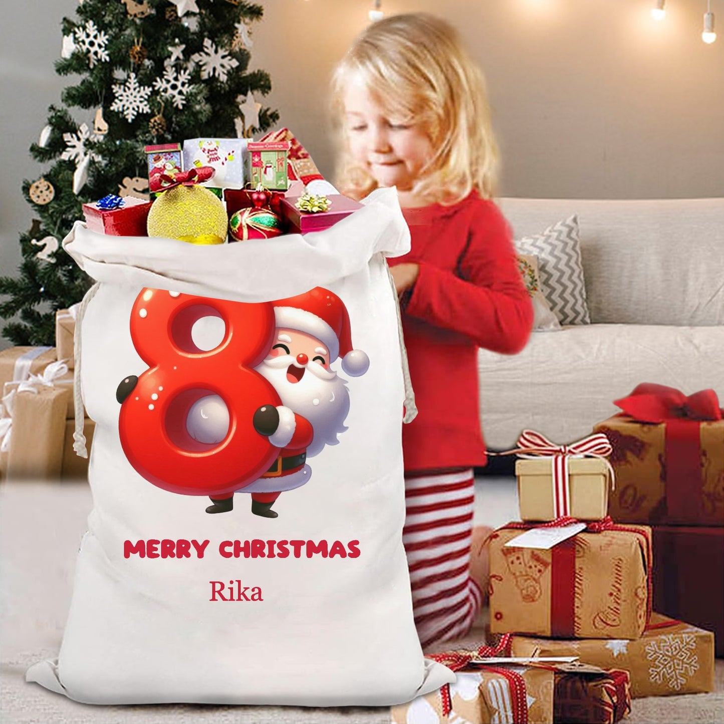 8 Christmas Gift Bag 2024 Christmas Best Gift for Children