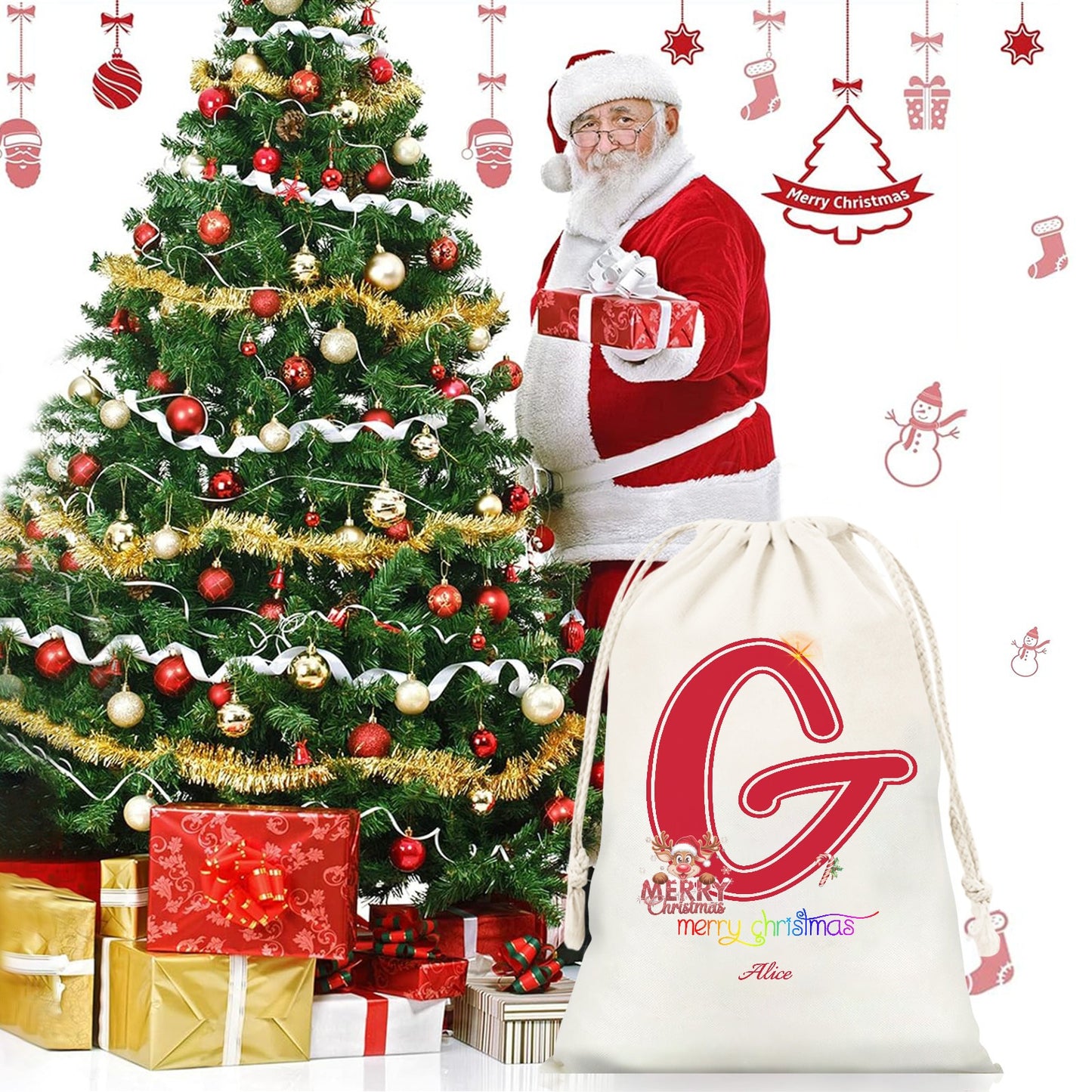 G2 Christmas Gift Bag 2024 Christmas Best Gift for Children