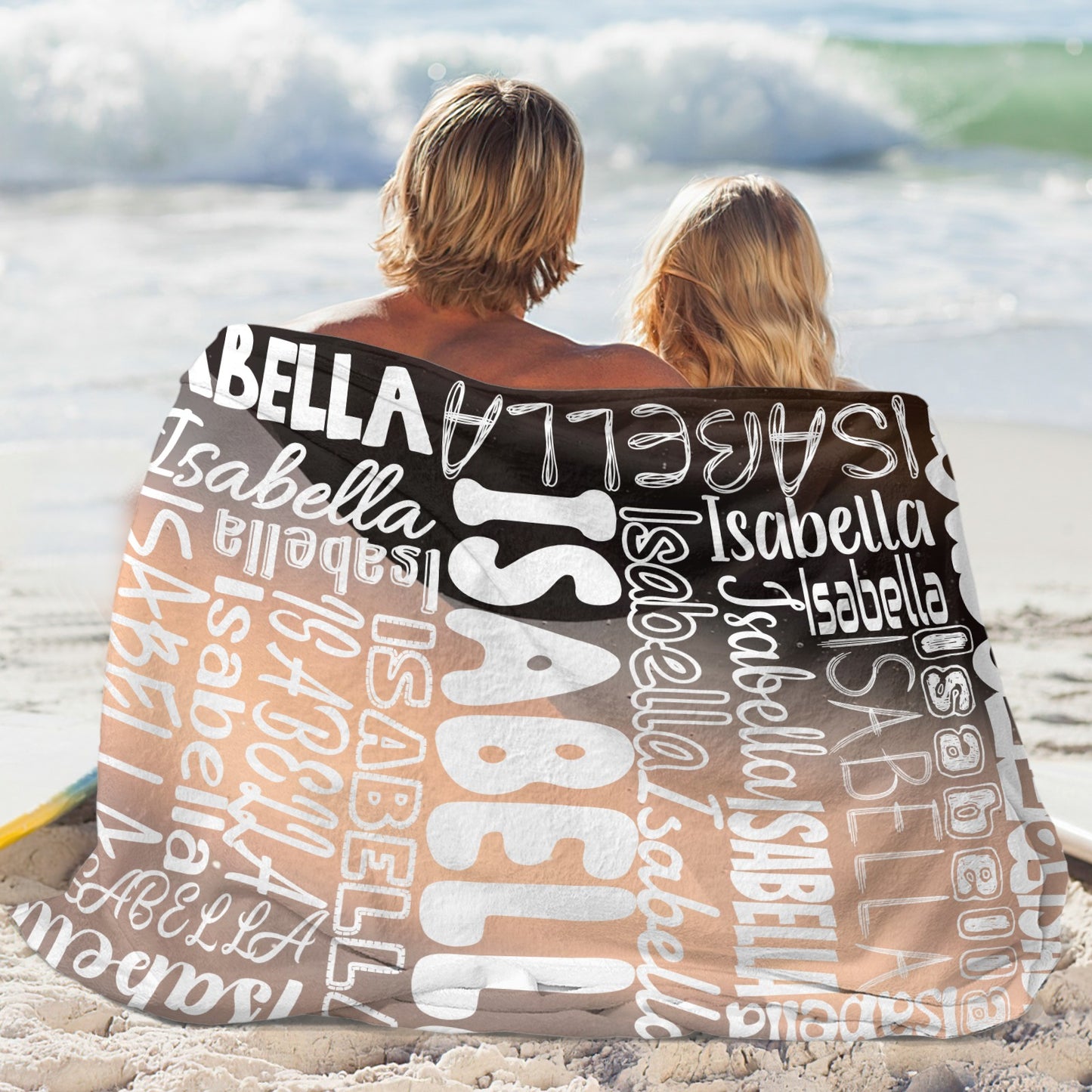 Star Flannel Blanket Name Blanket Personalized Blanket for Adult Kids Flannel Customize Throw Blanket Custom