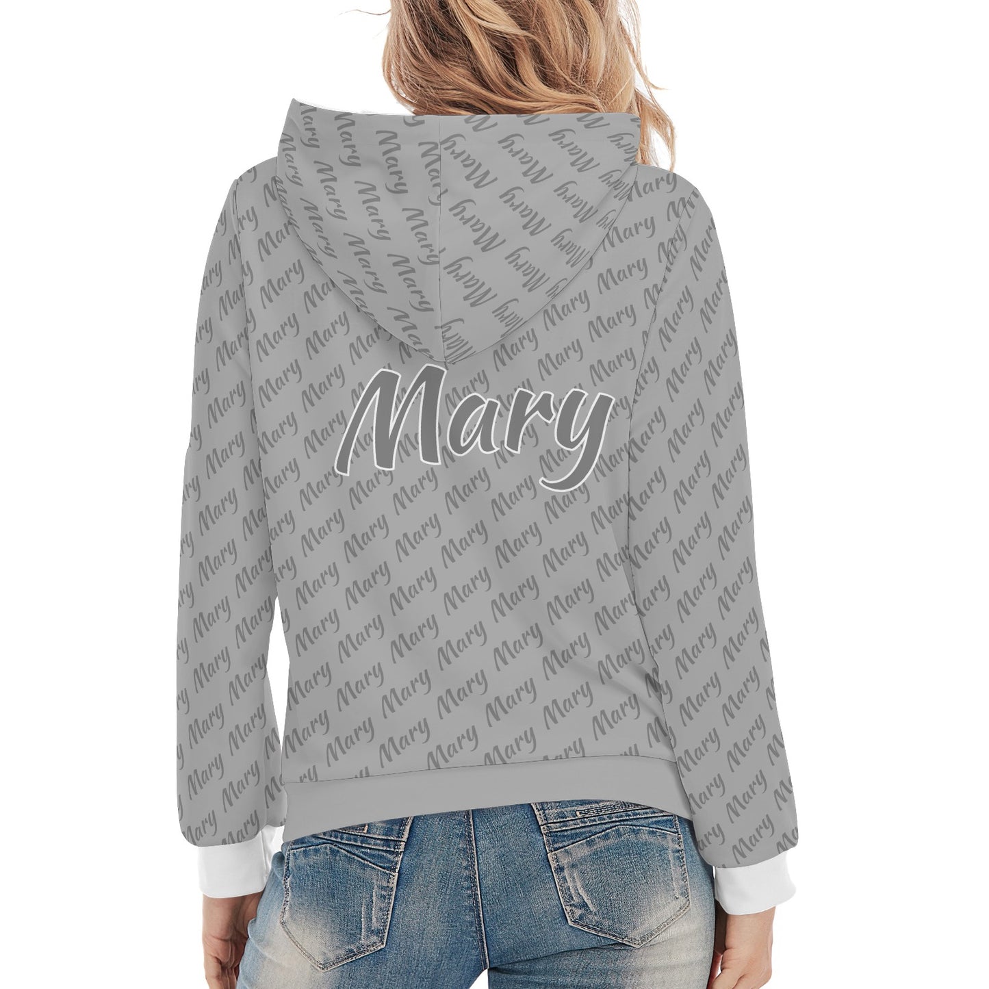 Grey Unisex Heavy Blend Hoodie Custom Hoodie Design Your Own Personalized Hoodies for Women