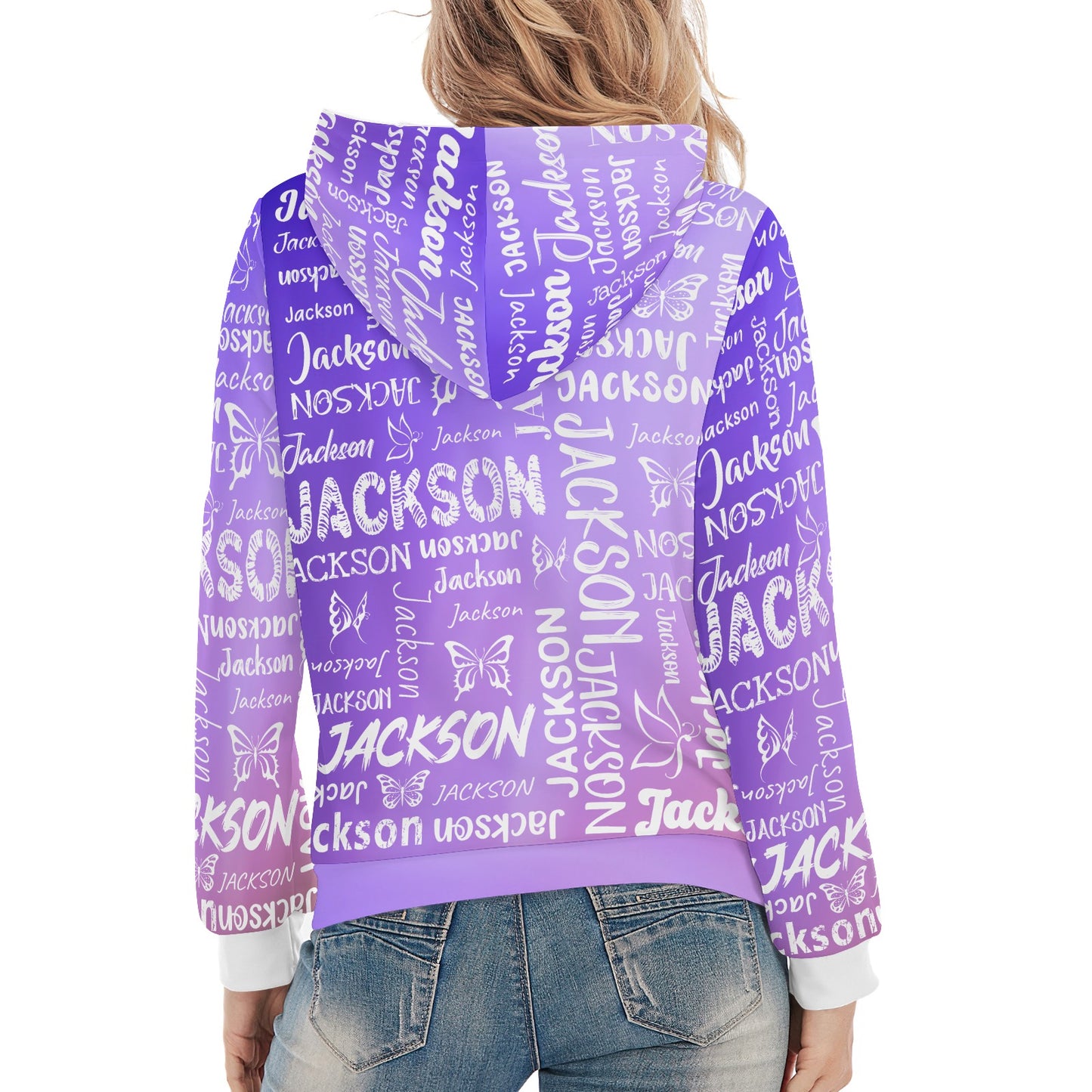 Light Purple Unisex Heavy Blend Hoodie Custom Hoodie Design Your Own Personalized Hoodies for Women