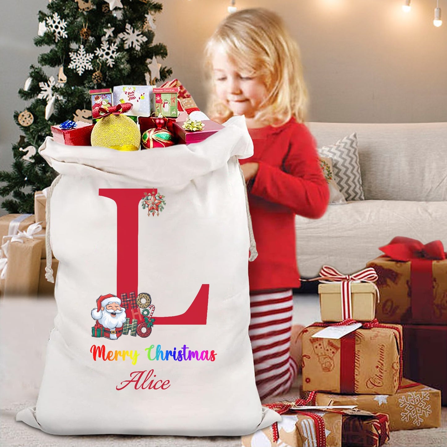 Christmas objects L Christmas Gift Bag 2024 Christmas Best Gift for Children