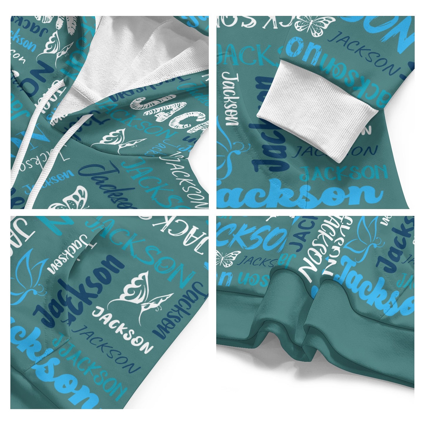 Blue Unisex Heavy Blend Hoodie Custom Hoodie Design Your Own Personalized Hoodies for Women