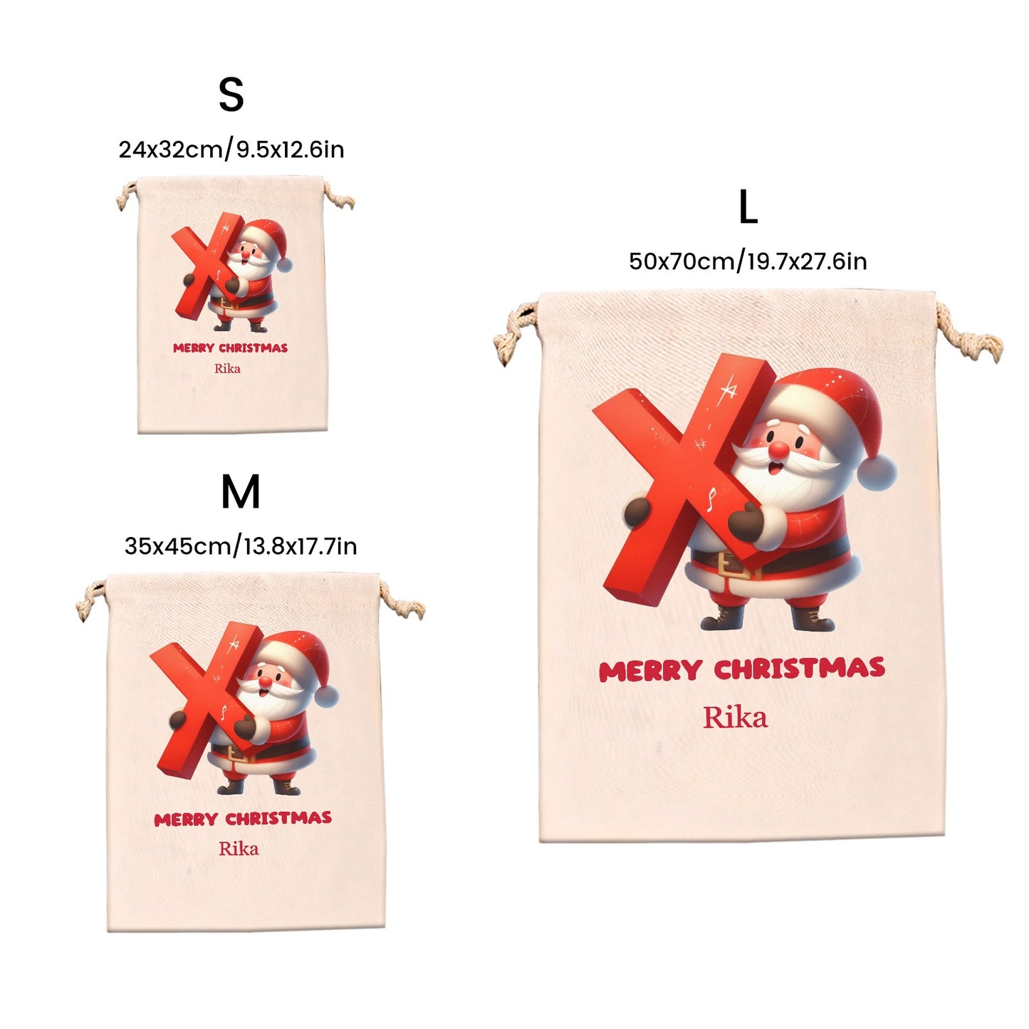 X Christmas Gift Bag 2024 Christmas Best Gift for Children