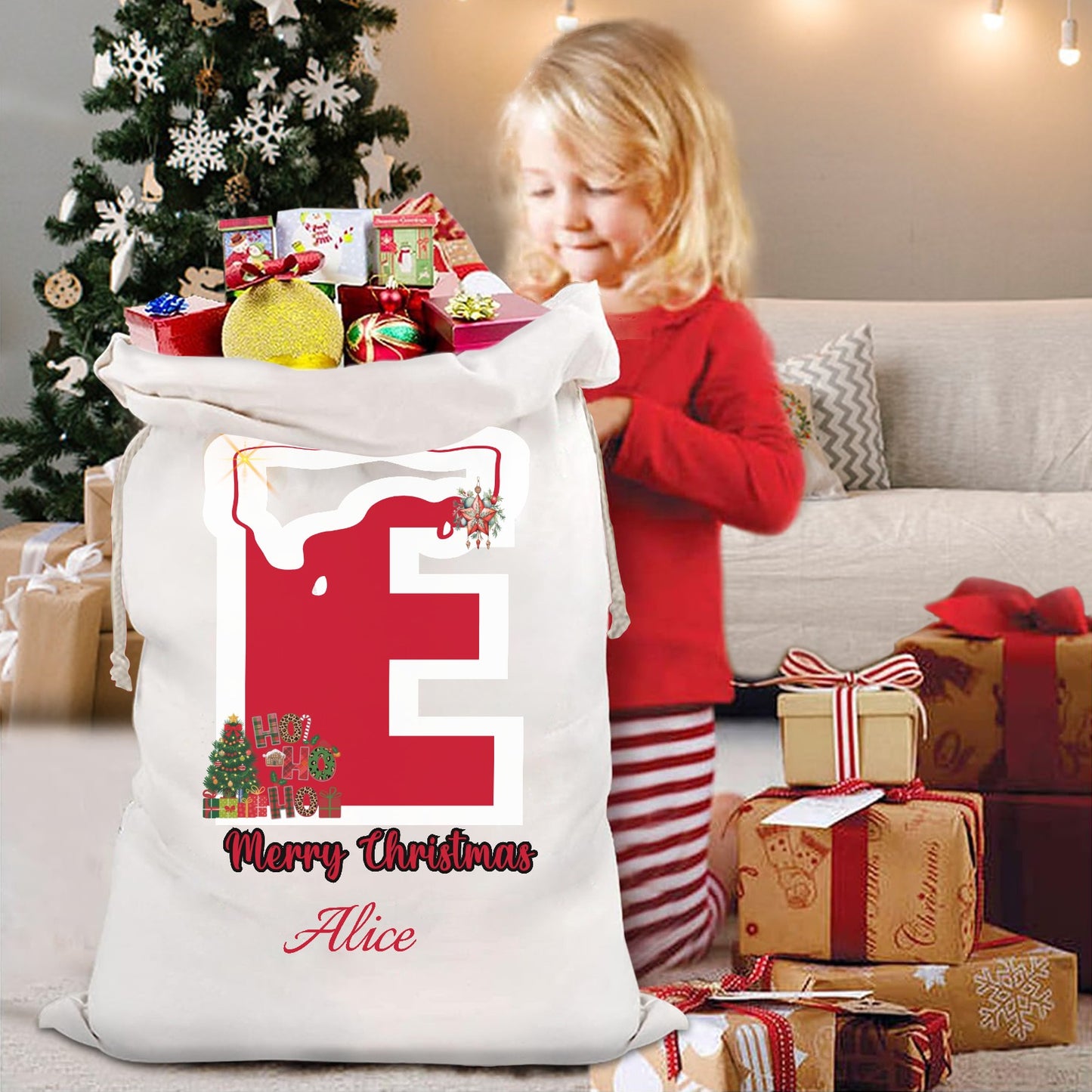 E Christmas Gift Bag 2024 Christmas Best Gift for Children