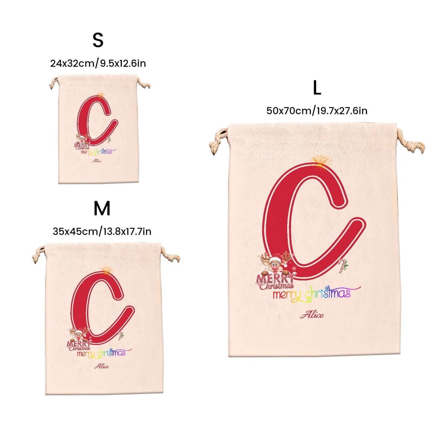 C2 Christmas Gift Bag 2024 Christmas Best Gift for Children